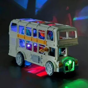 اتوبوس دو طبقه چرخ دنده ای موزیکال gear retro bus_اسباب بازی
